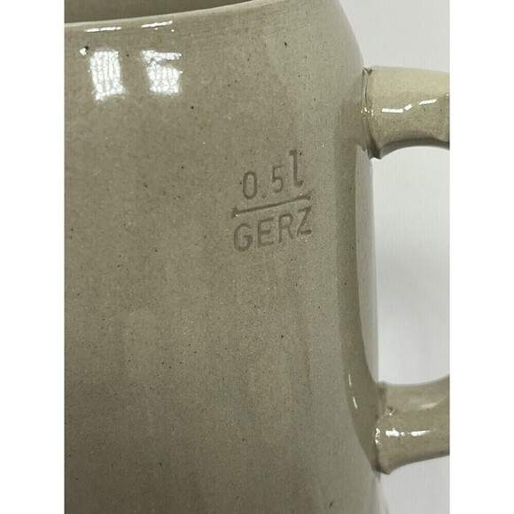 Vintage 2 MICHELOB Beer German Large Ceramic Beer Mug RARE .5L Peter Simon GERZ - Picture 5 of 13